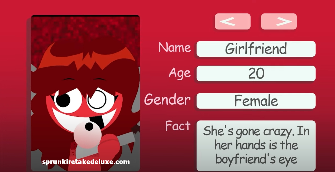 Girlfriend - Sprunki Retake Deluxe Character