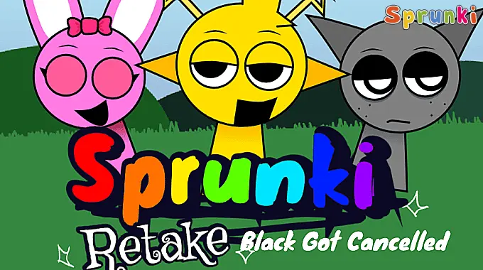 Sprunki Retake But Black Cancelled