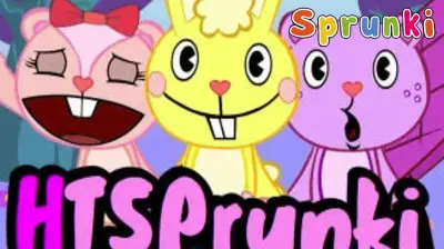 Sprunki Retake Happy Tree Friends